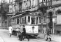 Rainerles alte Heimat Mühlhausen / Thüringen Straßenbahn TW 44 Unterstadtlinie Bahnhofsvorplatz Richtung Aue ca.1965     Quelle: Facebook Staßenbahnfreunde